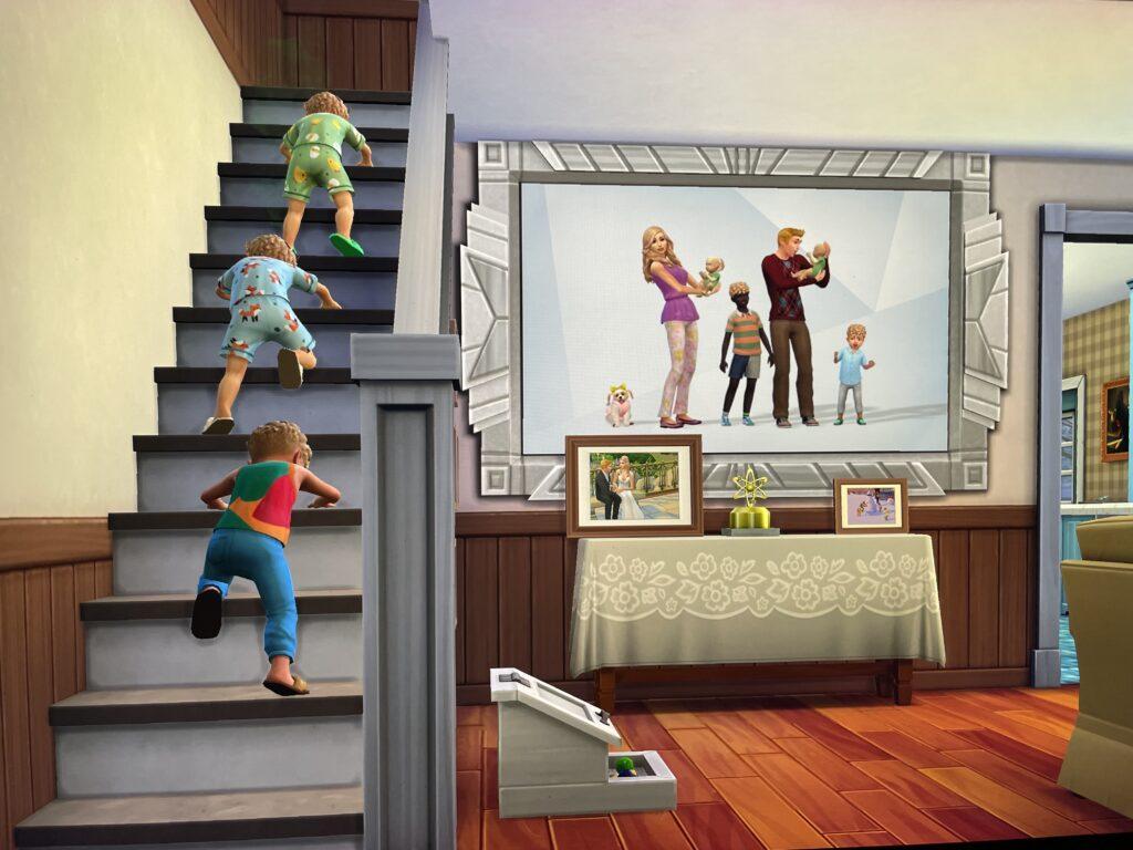 Sims 4 Family Portrait