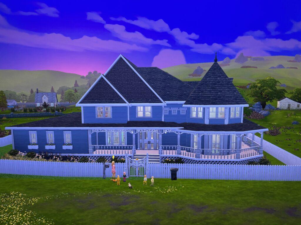 Sims 4 Gallery: The Scott Manor from The Legacy of Hannah mccoy Sims 4 story