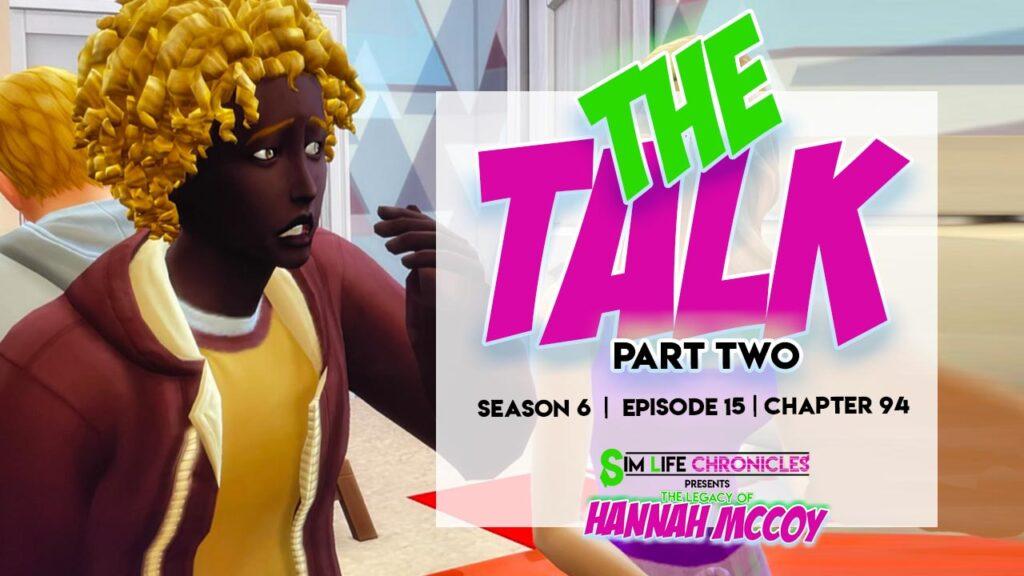 Travis and Hannah continue the woohoo talk with their teenage son in this hilariously uncomfortable episode of The Sims 4 story.