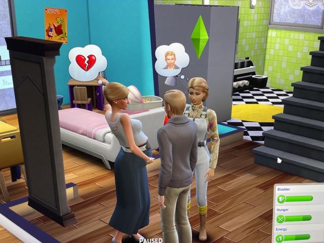 Clara Bjergsen catches Bjorn Bjergsen cheating on her Sims 4