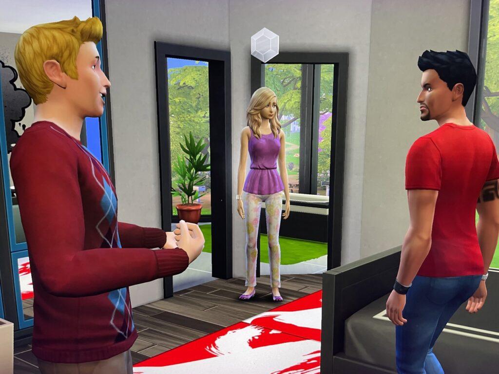Don threatens to always be around in The Sims 4