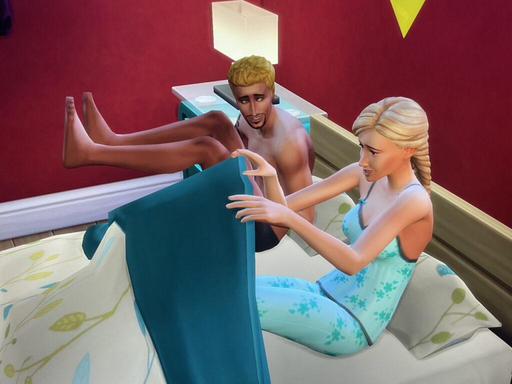 Don Lothario and Summer Holiday woohoo in The Sims 4