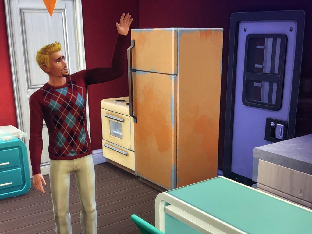Don Lothario is trapped in the basement Sims 4