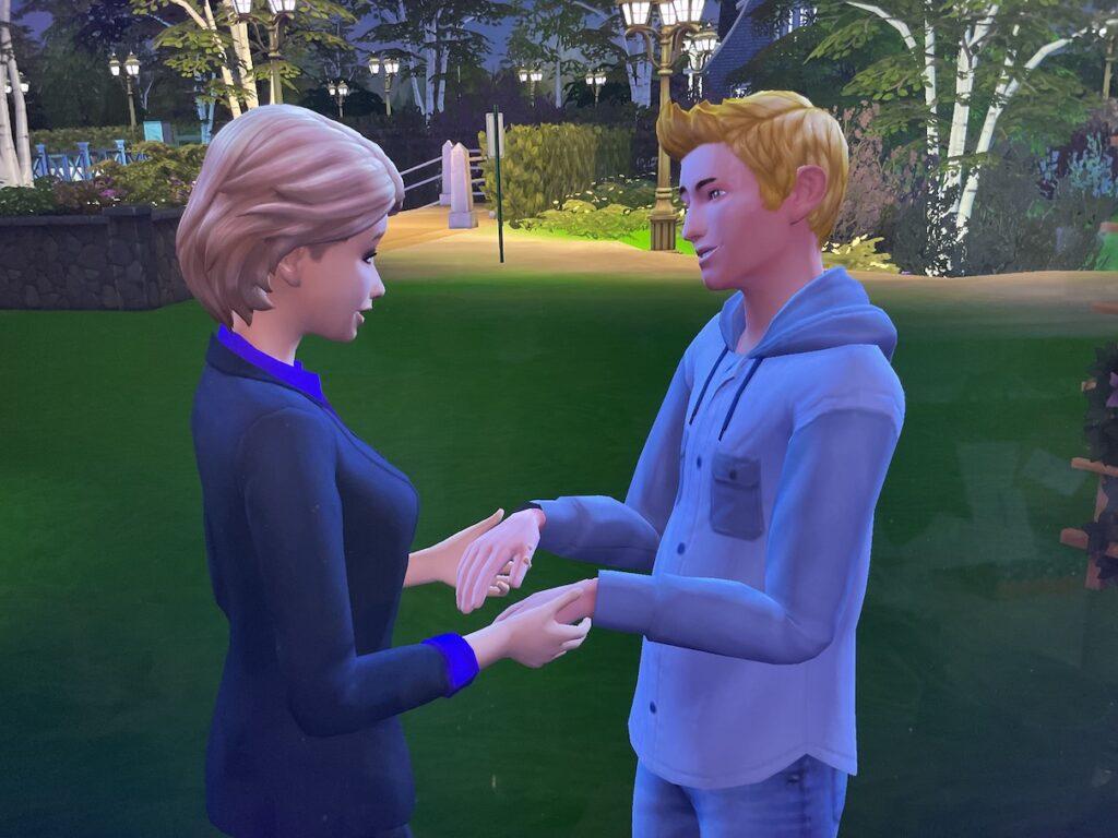 Rule 3: Choose Your Flirting Style When Dating in The Sims 4
