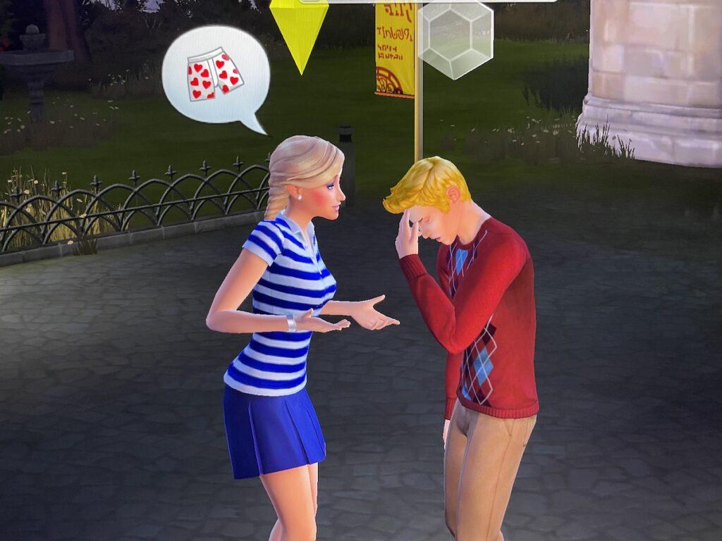 Rule 4: Be Natural When Flirting in The Sims 4