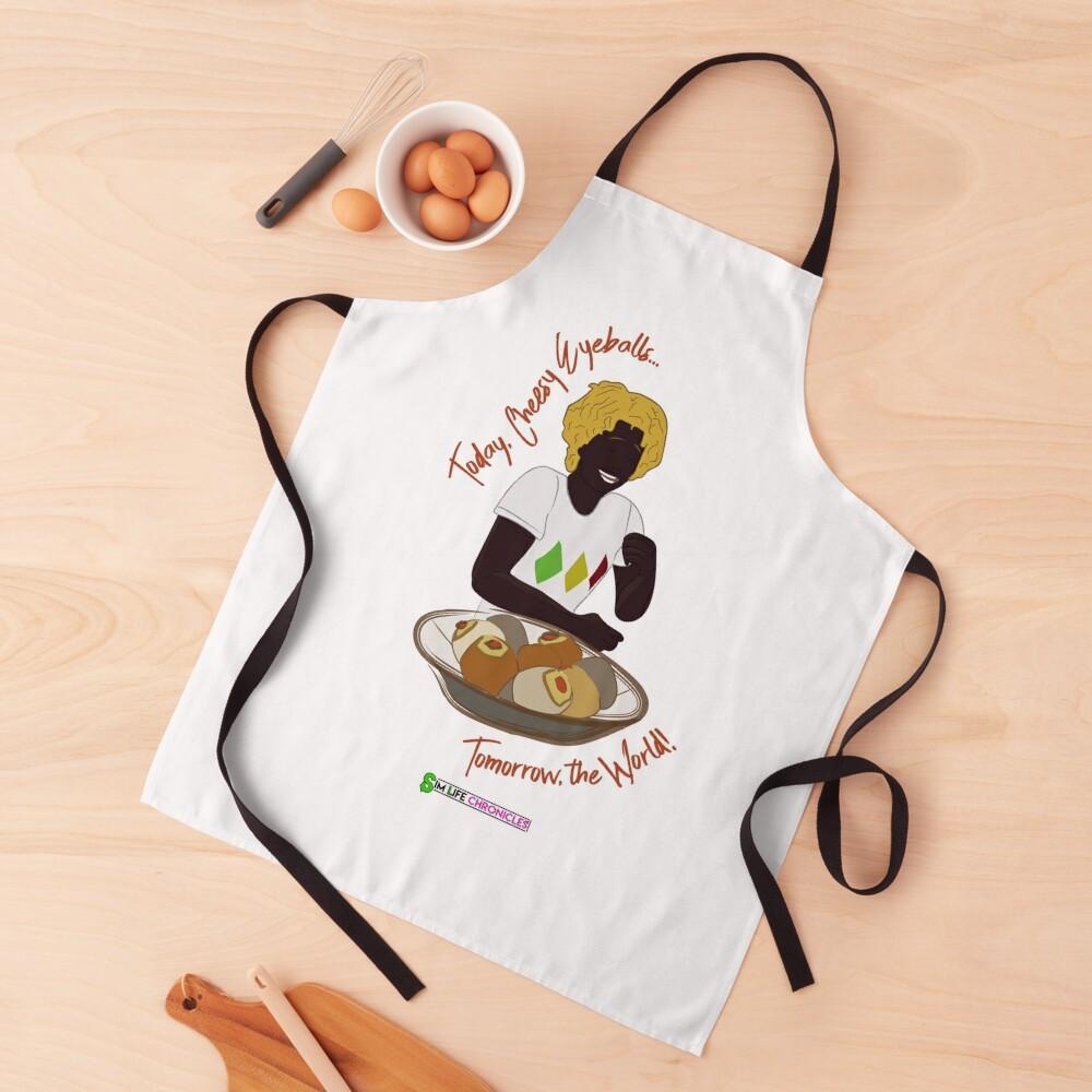 Cheese Eyeballs Apron from Sim Life Chronicles as a Sims gift