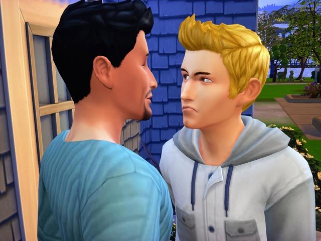 Don Lothario and Travis Scott Sims 4 hate each other