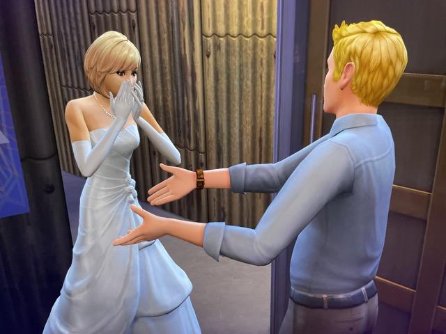 Travis Scott tells Hannah McCoy he's moving in Sims 4