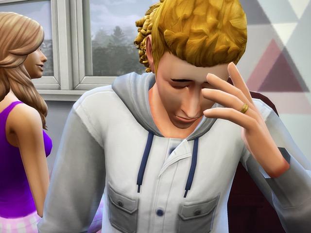 Travis Scott and his wife Hannah McCoy have the Sims 4 woohoo talk with their son