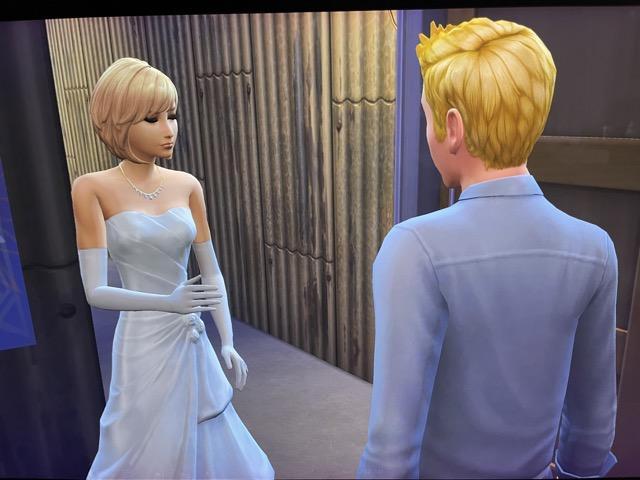 Hannah McCoy tells Travis Scott she loves him Sims 4