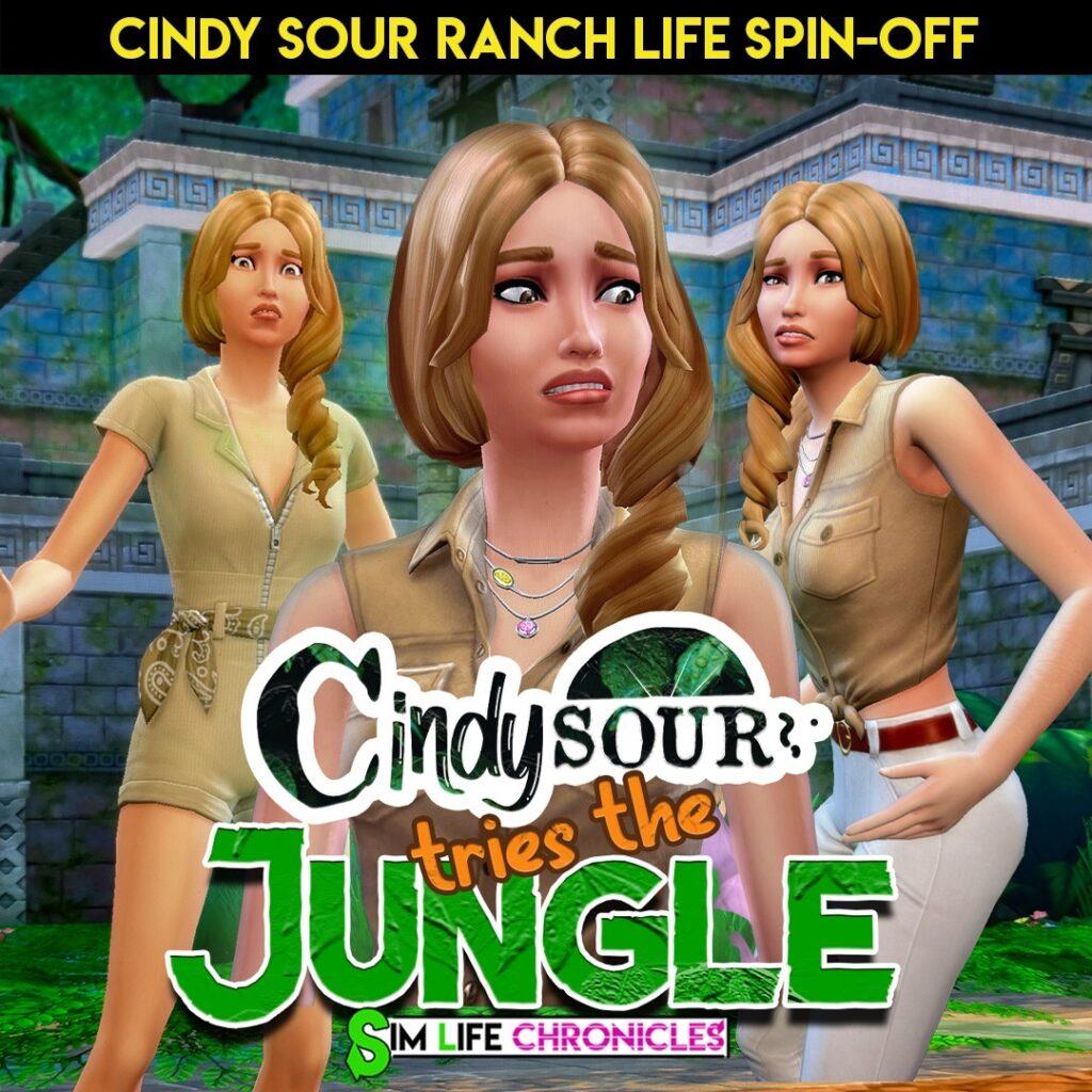 Cindy Sour heads to Salvadorada for a comical Sims 4 Jungle Adventure.