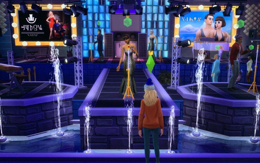 Create a Sims 4 concert venue using Get Together clubs