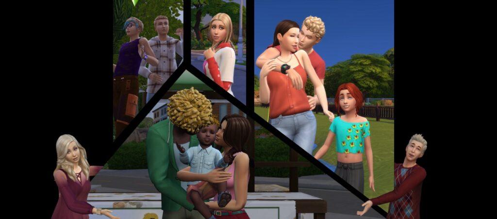 Sims 4 parenthood drama as Caiden and Jamie get ready for their first baby.